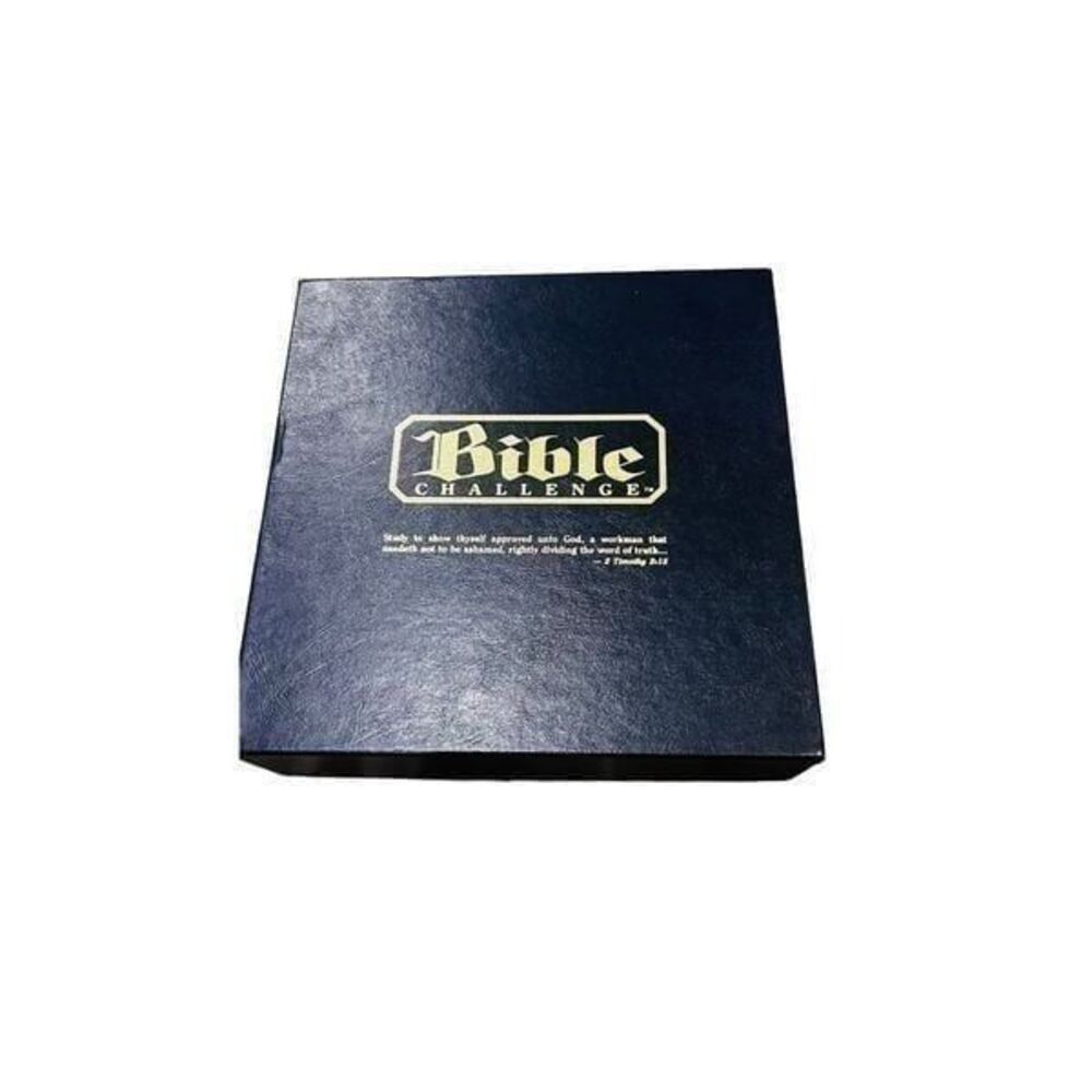Bible Challenge Vintage 1984 Christian Trivia Board Game